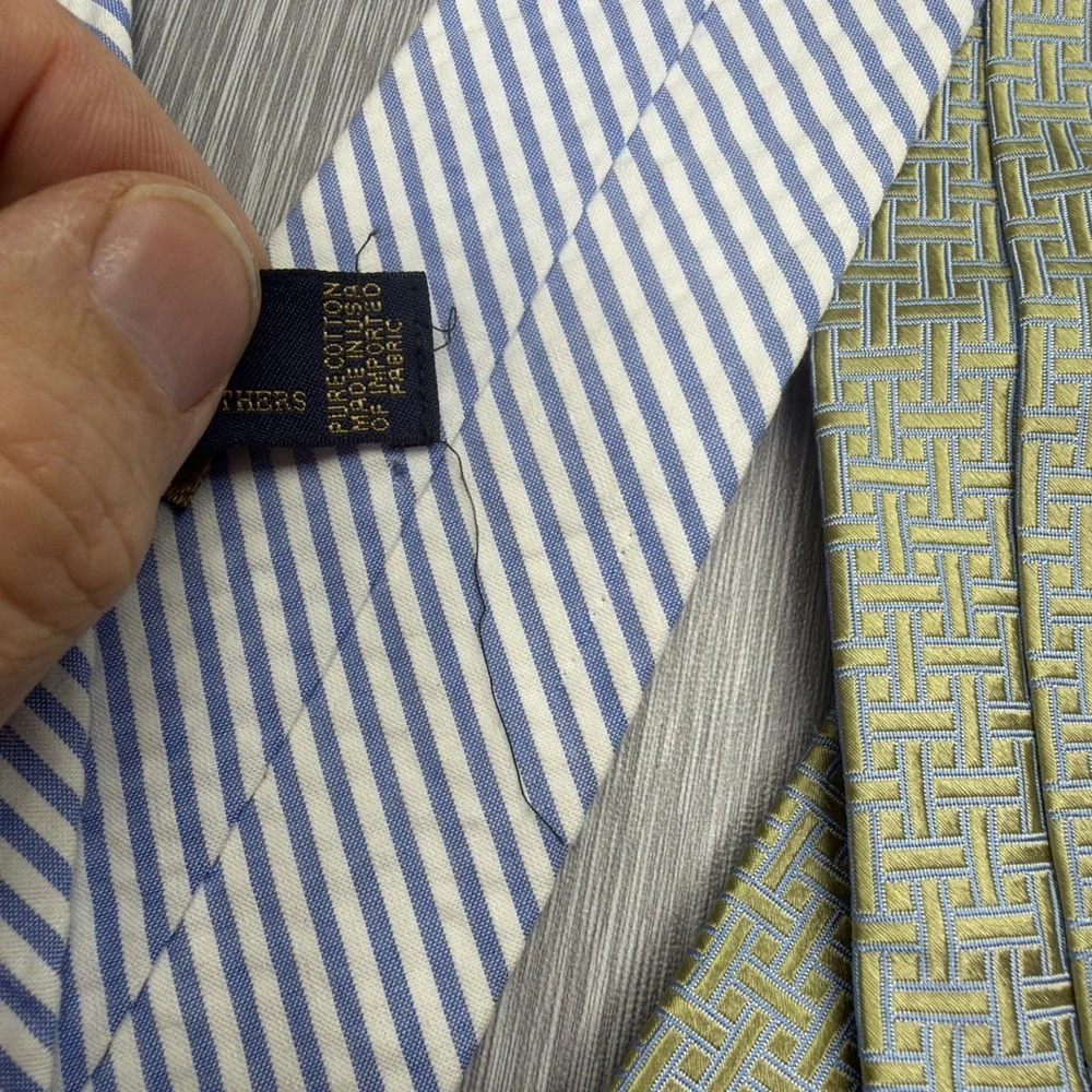 Brooks Brothers Men's Ties‎ Lot of 3 Classic Preppy Business Neckties